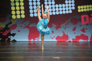 Soloist performing at In10sity regional competition